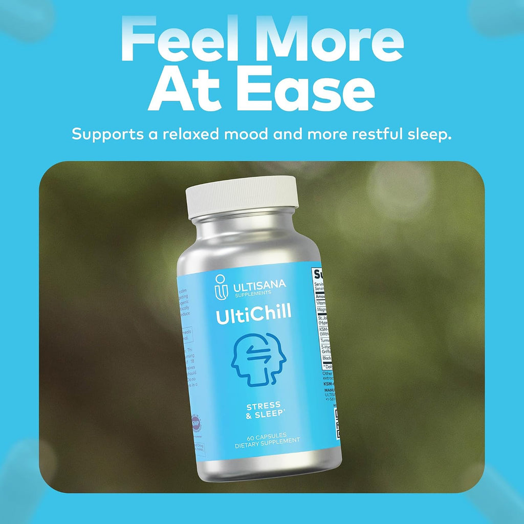 UltiChill Stress Relief Supplement – 60 Cápsulas