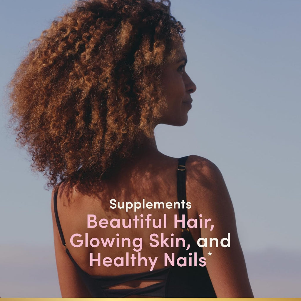Nature's Bounty Gominolas de Biotina para Cabello, Piel y Uñas, 200 unidades