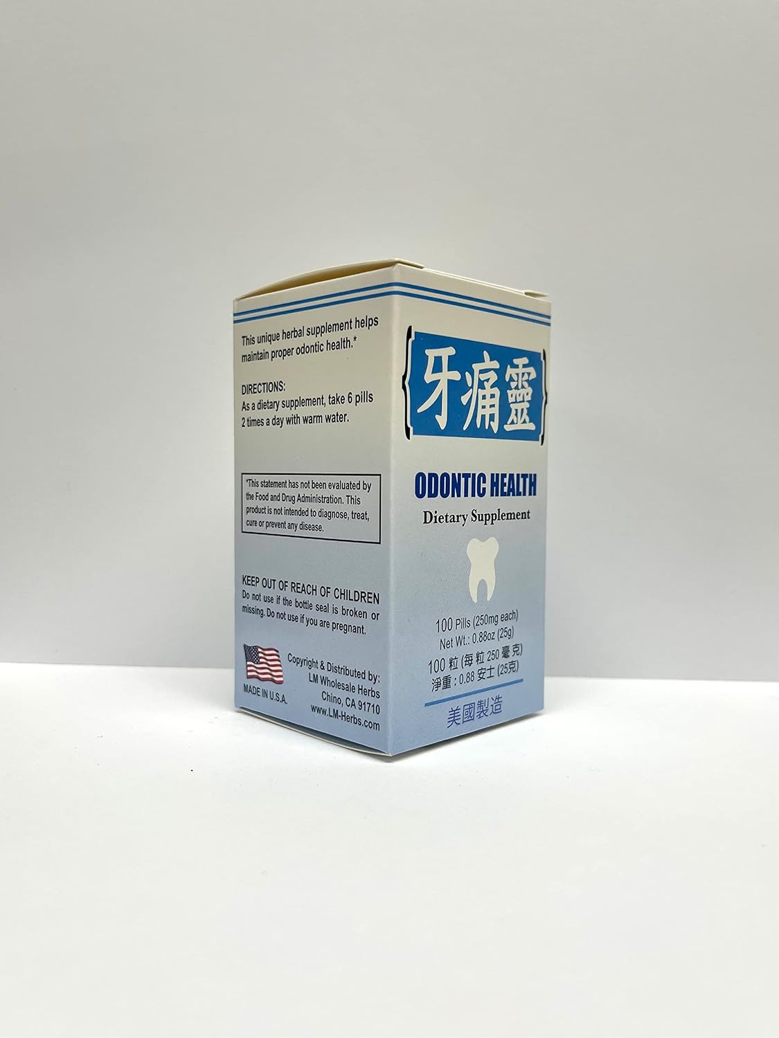 Odontic Health Toothache Herbal Supplement