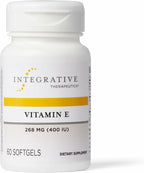 Vitamina E - Suplemento Antioxidante con Tocoferoles Mixtos - 60 Cápsulas Blandas