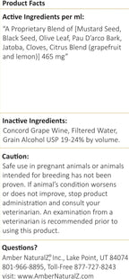 Amber NaturalZ Kochi Free Suplemento Herbario para Mascotas – 118 ml (4 oz)
