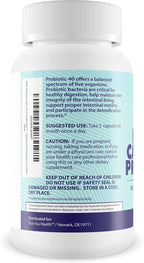 Max Neuro Calm Pro Probiótico - Apoyo Nervioso con Probióticos - 40 Mil Millones UFC Fórmula Premium - Apoyo del Estado de Ánimo - Ayuda a la Salud Nerviosa - Apoyo a la Salud Digestiva - Apoyo a la Función Inmunológica Natural