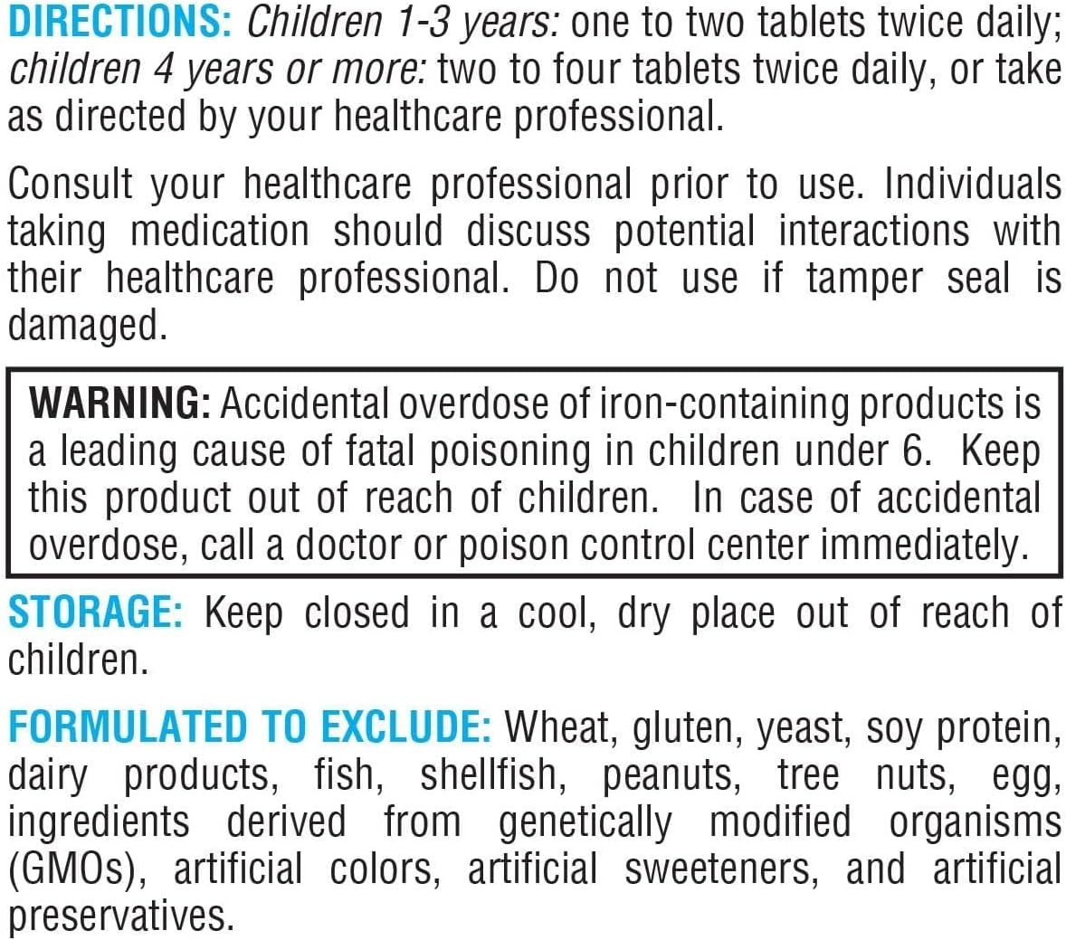 XYMOGEN ActivNutrients Chewable - Multivitamínico infantil para el bienestar general - Sabor a bayas mixtas - 60 comprimidos masticables