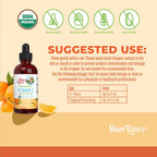 Suplemento de Vitamina C Líquida Orgánica de MaryRuth's - Gotas de Acerola - 118 ml