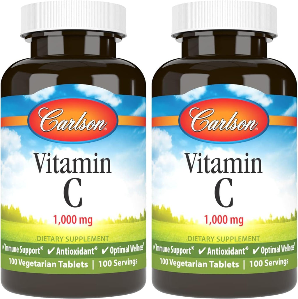 Carlson - Vitamina C 1.000 mg, 100 Comprimidos