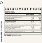 Codeage Clearhead Echinacea+ - Suplemento Herbal con Equinácea, Ginseng y Tanaceto, 90 Cápsulas