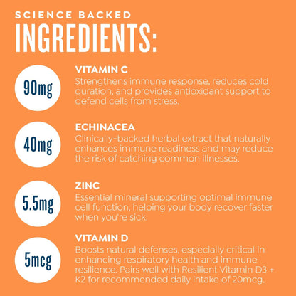 PROTEKT Suplemento Líquido de Apoyo Inmunológico - Mezcla Líquida, Sin Azúcar, con Vitamina C y Zinc, Sabor Mixed Berry, 10 – Image 5