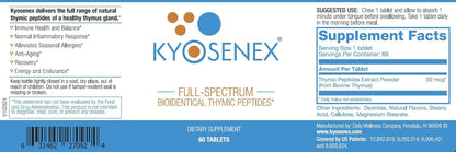 Kyosenex® - Suplemento Natural de Péptidos – Sensación de vitalidad: Un sistema inmunitario saludable está – Image 3