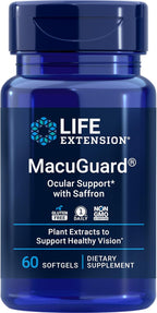 Life Extension MacuGuard Ocular Support con Azafrán – 60 Cápsulas Blandas