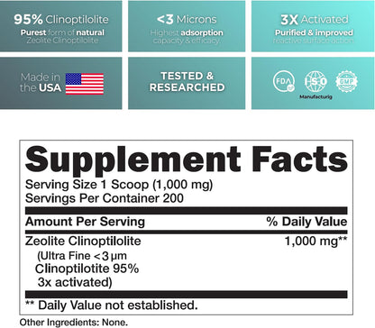 TODICAMP Zeolite Detox Sorbolit - Zeolite Binder Supplement for Full Body Detox - Gut Cleanse, Cellular and Liver Detox (1 – Image 7