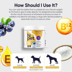Hi Pet Multivitamin Bites para Perros - Snacks Blandos - Pack de 3