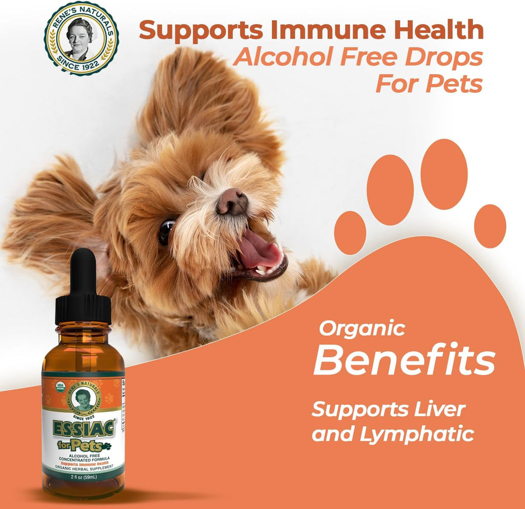 Essiac para Mascotas - Gotas Orgánicas USDA - 59ml
