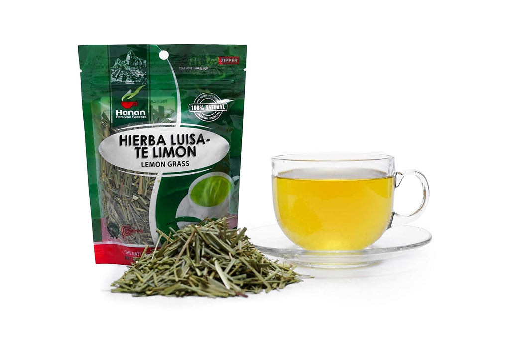 Hanan Peruvian Secrets Hierba Luisa Té Limón | 100% Natural | 40g (6 paquetes)