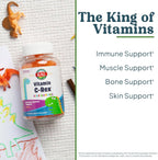 Kal Vitamin C-Rex Gominolas para niños, 60 unidades