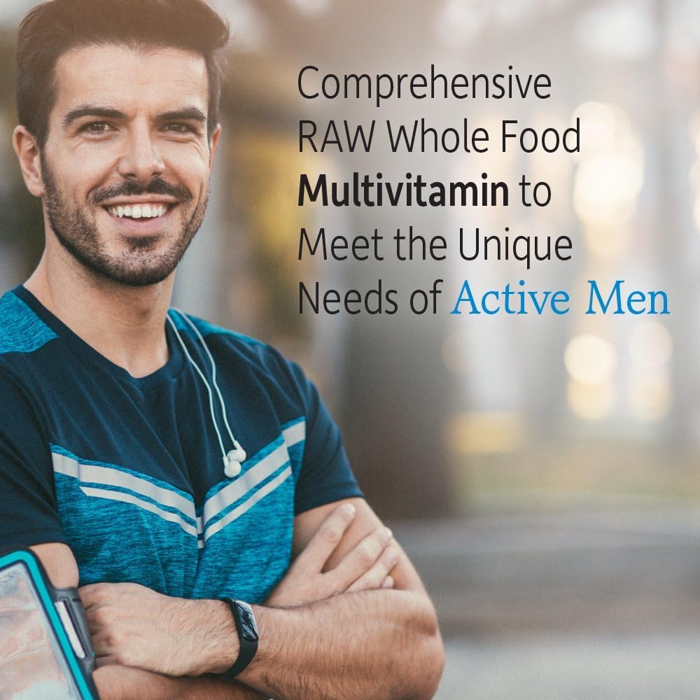Garden of Life Vitamin Code Raw One for Men - Multivitamínico diario para hombres, 30 cápsulas