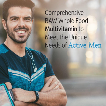 Garden of Life Vitamin Code Raw One for Men - Multivitamínico diario para hombres, 30 cápsulas – Image 3