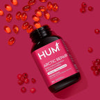 HUM Arctic Repair - Suplemento para la piel con Omega 3, Vitamina E y A, y Aceite de Arándano Rojo - 90 Cápsulas Veganas