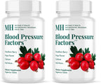 Michael's Health Naturopathic Programs Blood Pressure Factors - 60 Comprimidos Vegetarianos, Paquete de 2 - Proporciona Soporte para el Equilibrio de Líquidos - Kosher - 40 Porciones