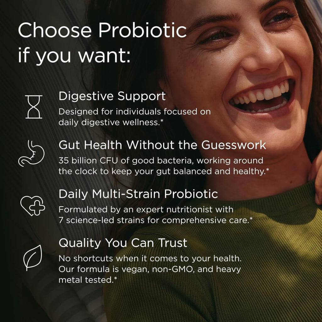 JSHealth Vitamins Fórmula de Salud Intestinal e Inmunidad - Probióticos