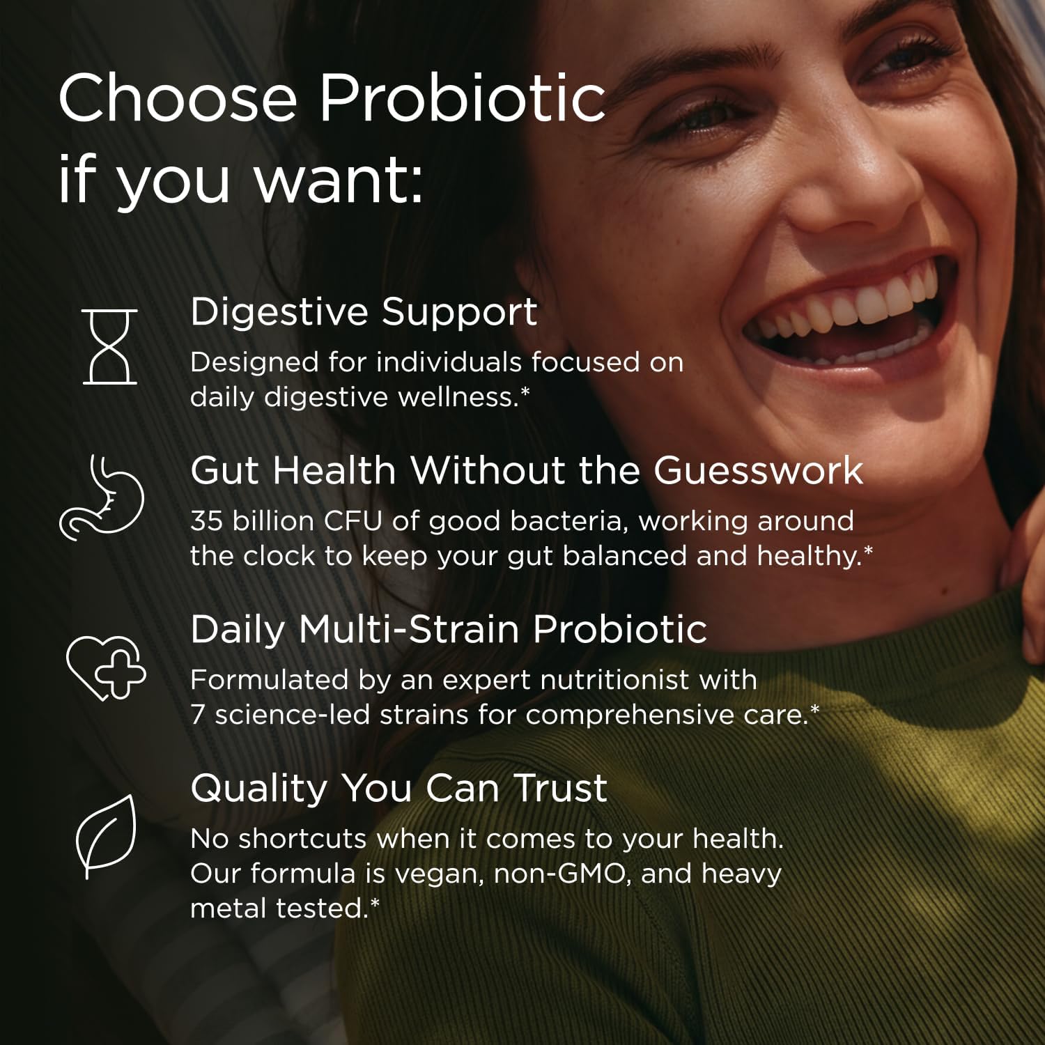 JSHealth Probiótico Multi-Cepa – 30 Cápsulas