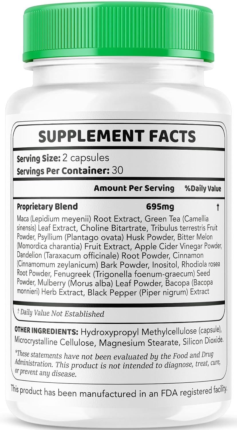(3 Pack) Kick Start Glyco Optimizer Cápsulas, 180 Cápsulas para 3 Meses