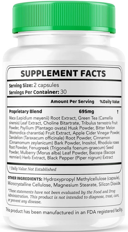 (3 Pack) Kick Start Glyco Optimizer Cápsulas, 180 Cápsulas para 3 Meses