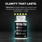 Mind Fuel: Suplemento para Memoria y Concentración con Nootrópicos (60 Cápsulas)