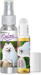 The Blissful Dog American Eskimo Relax Dog Aromatherapy Spray – Spray de aromaterapia calmante para perros con ansiedad