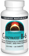 Source Naturals Coenzymated B-6, 333mg - 60 Comprimidos