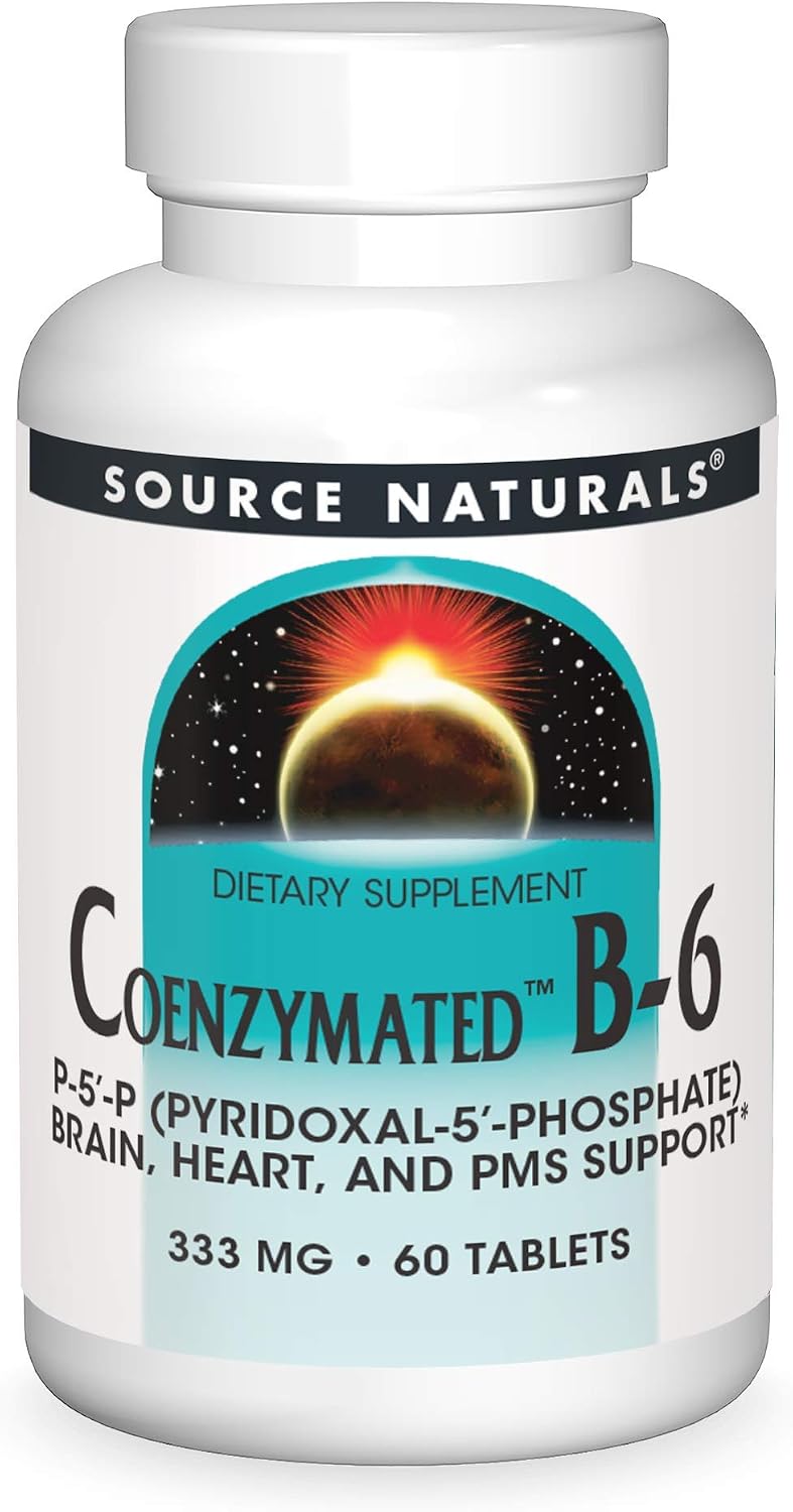 Source Naturals Coenzymated B-6, 333mg - 60 Comprimidos