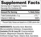 Vitamina C Sabor Naranja 500 mg - Disolución Rápida, 120 Comprimidos