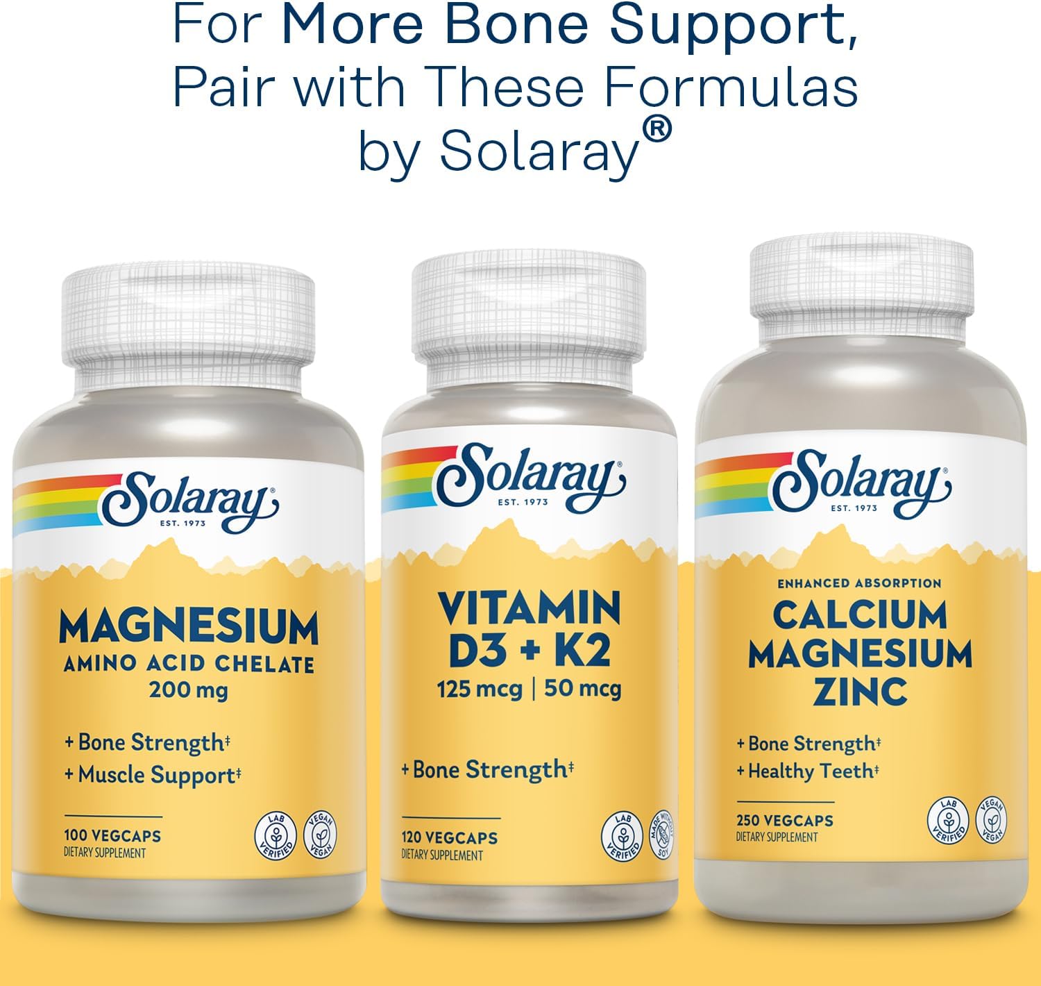 Solaray Tetra Boro 3 mg, 100 comprimidos