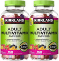Kirkland Signature Multivitamin Adult Gummies - 320 Count (2 Bottles of 160)