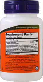 Probiotic10 50 Billion - NOW Foods - 50 Cápsulas Vegetarianas (Pack de 2)