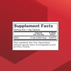 Biotina 5.000 mcg - 90 Cápsulas Veganas – Protocol for Life Balance