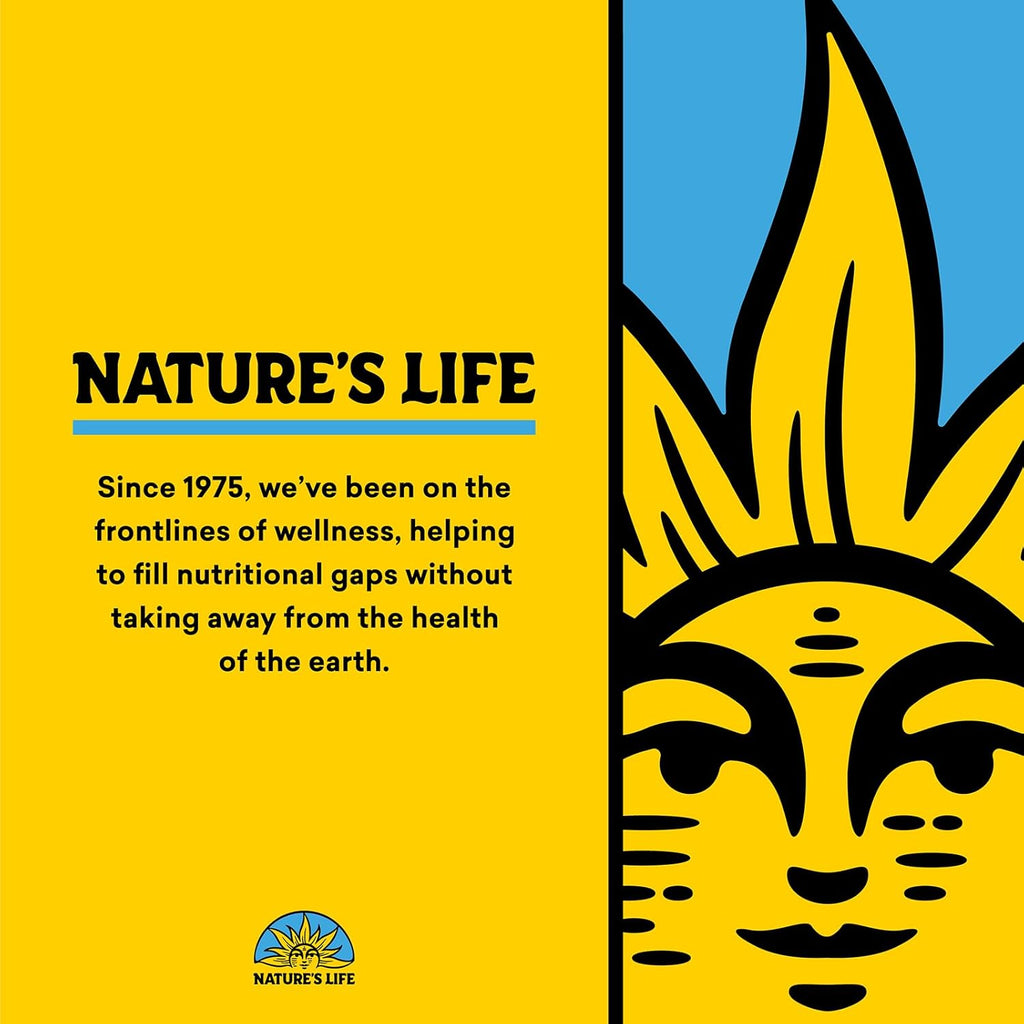 Nature's Life Betaína HCl con Pepsina – Suplemento Digestivo, 100 Cápsulas