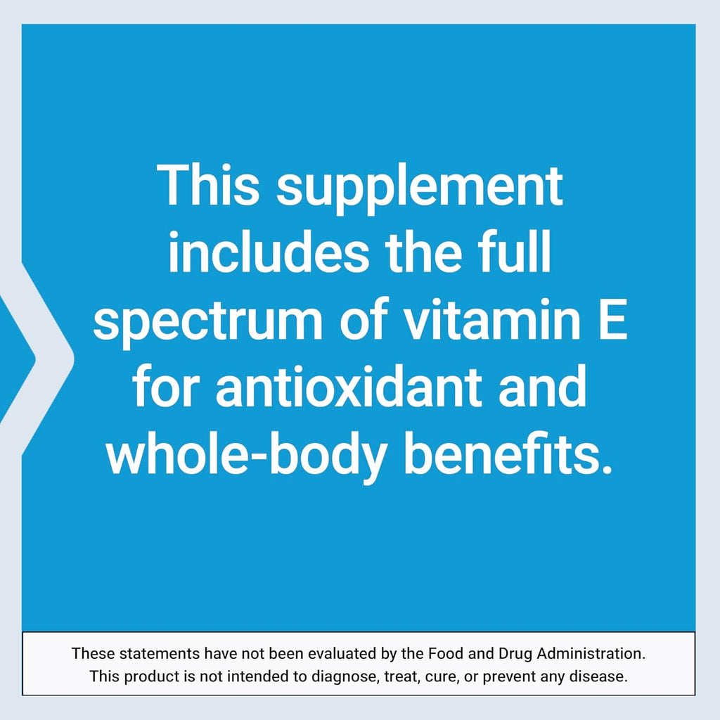 Life Extension Gamma E - Tocoferoles Mixtos y Tocotrienoles, 60 perlas blandas