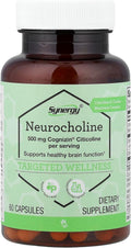 Vitacost Synergy® Neurocolina, 60 Cápsulas