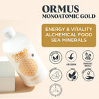 ORMUS PATAGONIA ARGENTINA - Oro Monoatómico Puro 500ml - Suplemento Líquido de Minerales para Energía y Claridad Mental