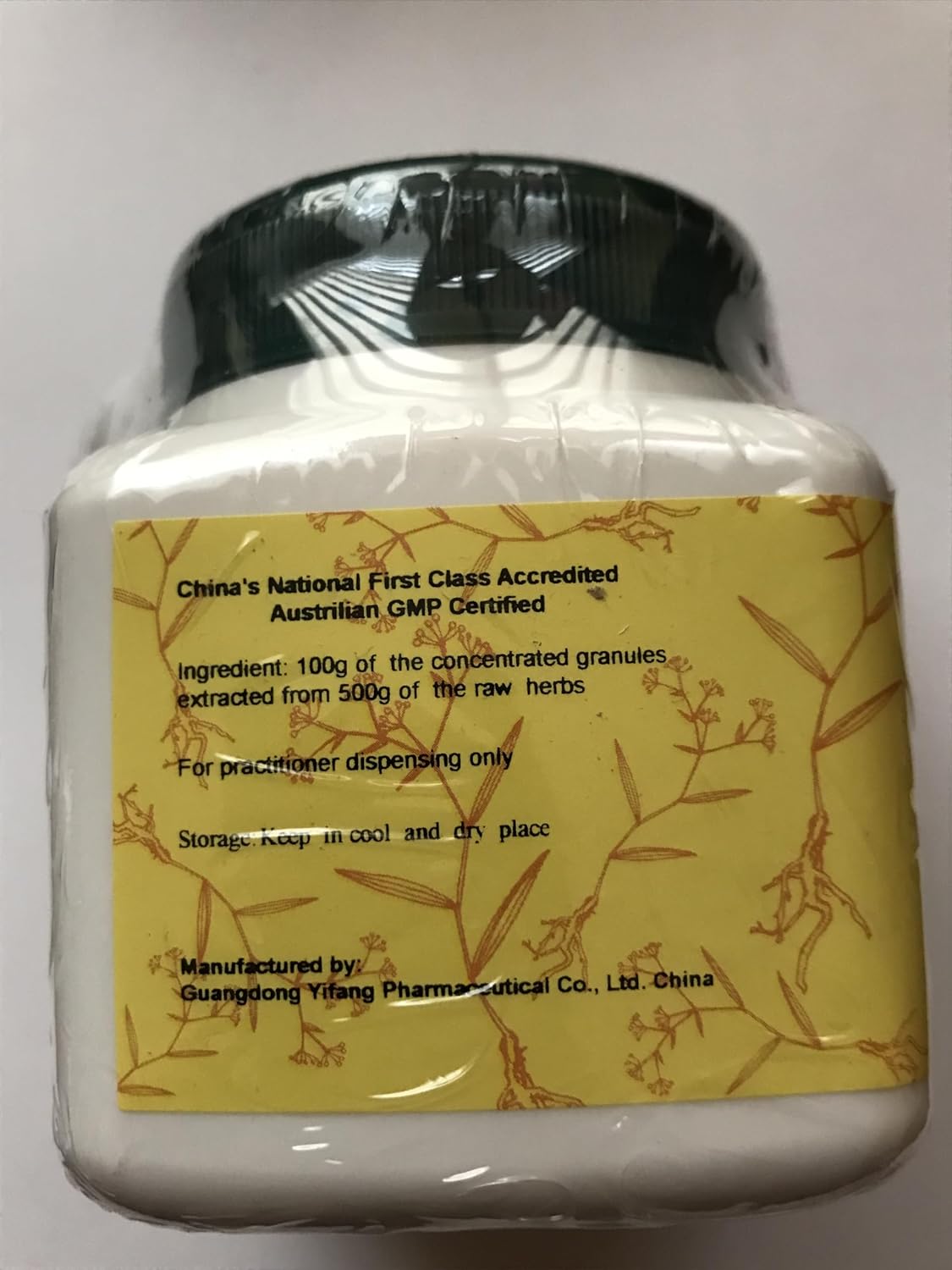 Bai Xian Pi - Corteza de Raíz de Dictamnus, 100g, E-Fong