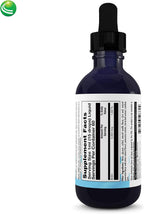 Nutra BioGenesis Biotina 5000 - Gotas de Biotina Líquida para Cabello, Piel y Uñas, Suplemento Puro para Mujeres y Hombres, 5000mcg por Porción - 59 mL (2 Oz Líq.) en Frasco de Vidrio