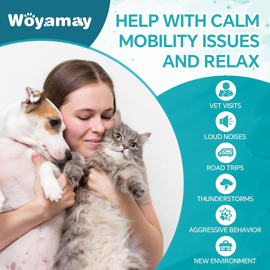 Woyamay Camling Oil - Aceite de Camling para Perros y Gatos (Pack de 4)