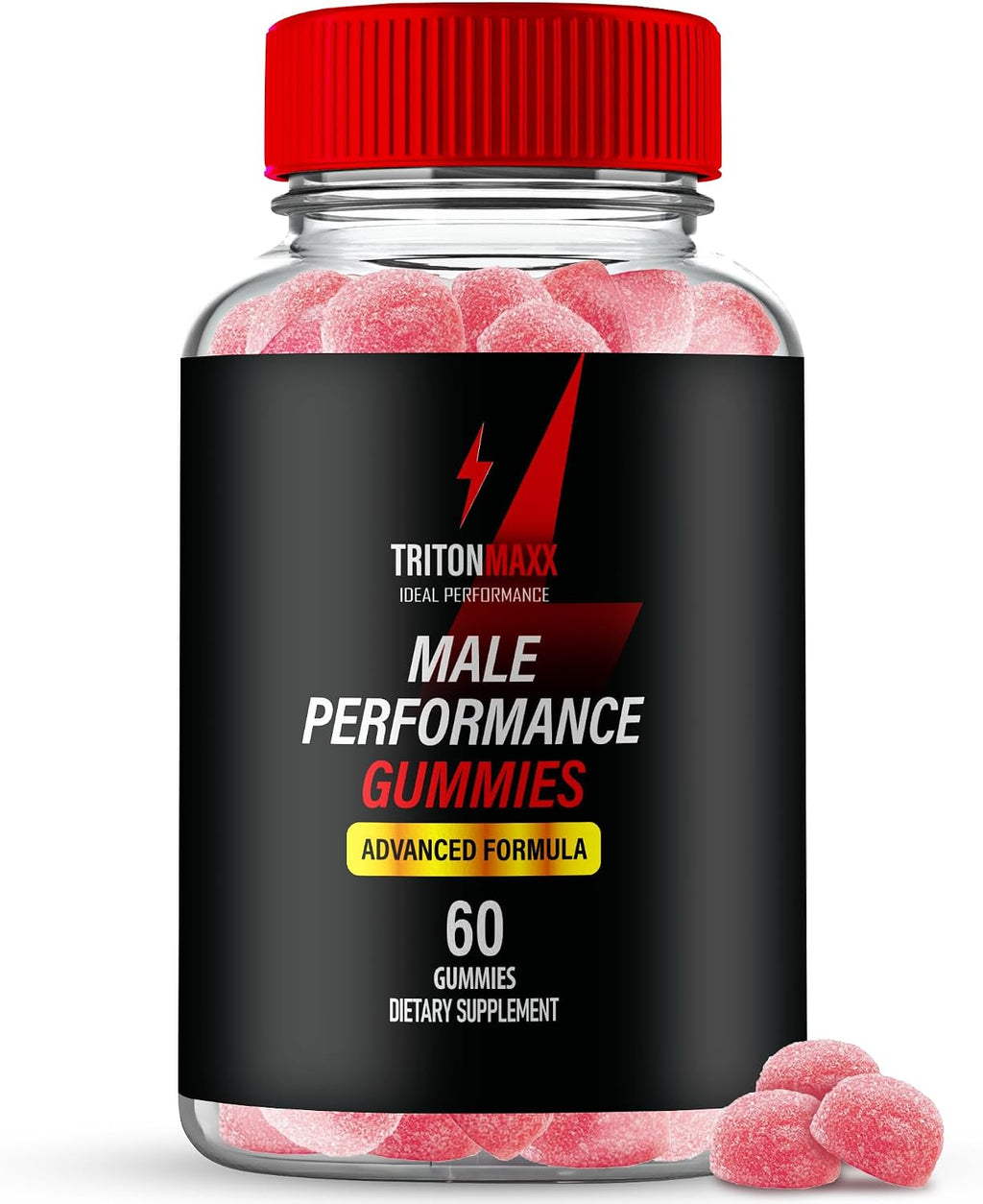 TritonMaxx Gummies, Official Triton Maxx Gummies for Men - Maximum Strength Performance, All Natural Support Overall Health and Wellness