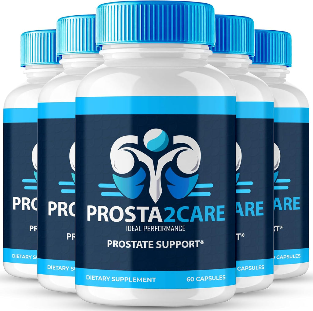 Prosta2Care for Men Capsules, Prostate Health Supplement, 5 Pack