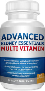 Advanced Kidney Essentials Multivitamin – 30 Cápsulas