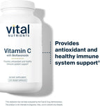 Vital Nutrients Vitamin C with Bioflavonoids - 1000 mg - 220 Capsules - Vegan