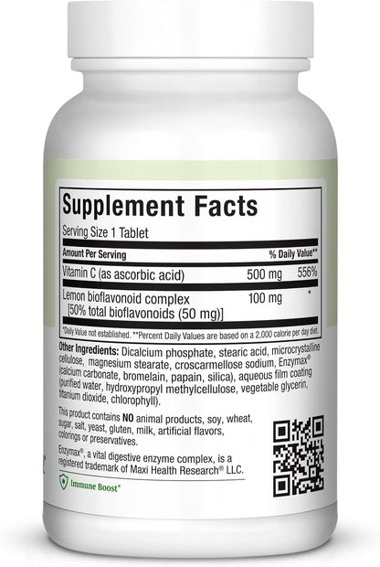 Maxi Health Max-C 500 - Vitamina C 500 mg – la protección de las células frente al daño oxidativo – Image 2