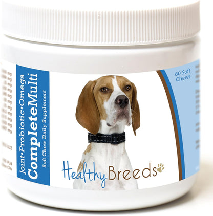 Healthy Breeds English Pointer All in One Multivitamin Soft Chew 60 Count – Image 1
