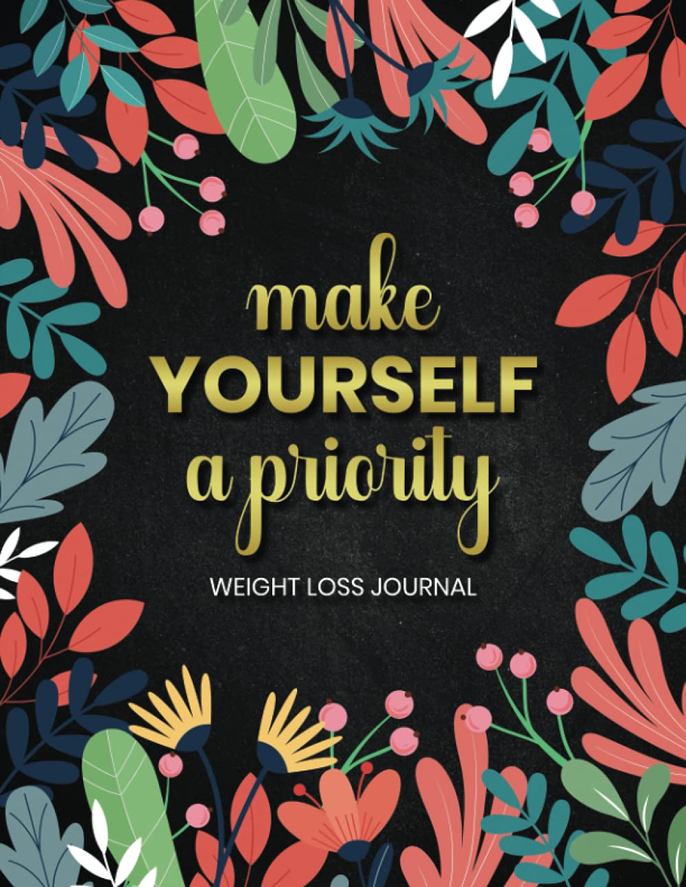 Weight Loss Journal for Women: Daily Workout Log book with Diet and Exercise Planner - Food and Fitness Journal with Motivational Quotes
