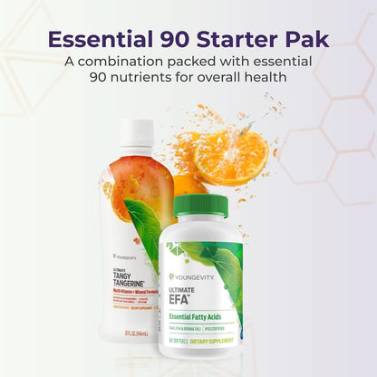 Youngevity Essential 90 Pak - Multivitamínico Completo Líquido + Ácidos Grasos Esenciales - 30 Dosis – Image 2